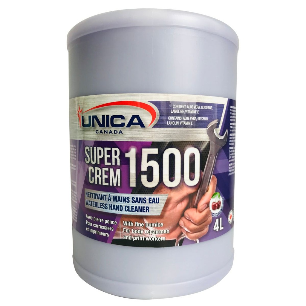 Unica Super Crem 1500 Waterless Hand Cleaner | SaniStock